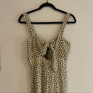 Madewell Floral Jumpsuit